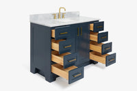 Ariel hamlet (31")rectangle sink vanity with (0.75"& 1.5") countertop.