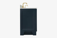 Ariel taylor (66"& 67") double rectangle sink vanity with marble countertop (0.75"& 1.5") edge.