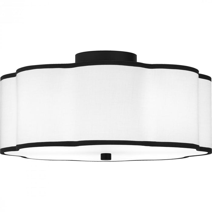 Semi-Flush Mts.-Quoizel-QSF6179MBK