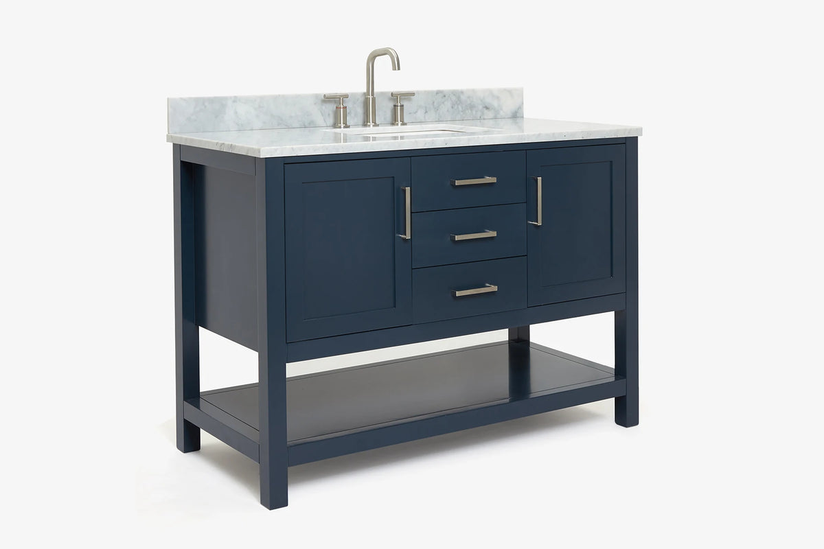Ariel bayhill (48-49) in. rectangle sink vanity with 0.75 in. countertop
