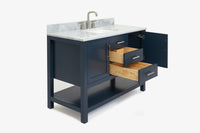 Ariel bayhill (48-49) in. rectangle sink vanity with 0.75 in. countertop
