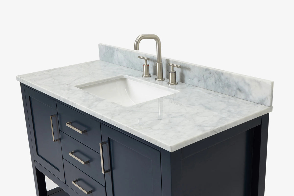 Ariel bayhill (48-49) in. rectangle sink vanity with 0.75 in. countertop