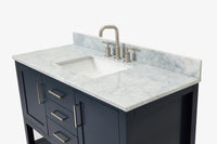 Ariel bayhill (48-49) in. rectangle sink vanity with 0.75 in. countertop