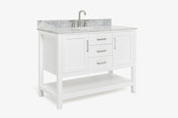 Ariel bayhill (48-49) in. rectangle sink vanity with 0.75 in. countertop