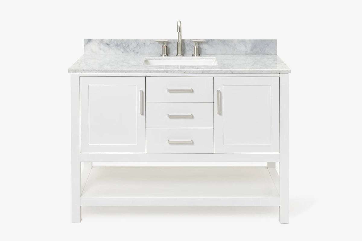Ariel bayhill (48-49) in. rectangle sink vanity with 0.75 in. countertop