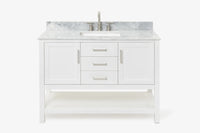 Ariel bayhill (48-49) in. rectangle sink vanity with 0.75 in. countertop