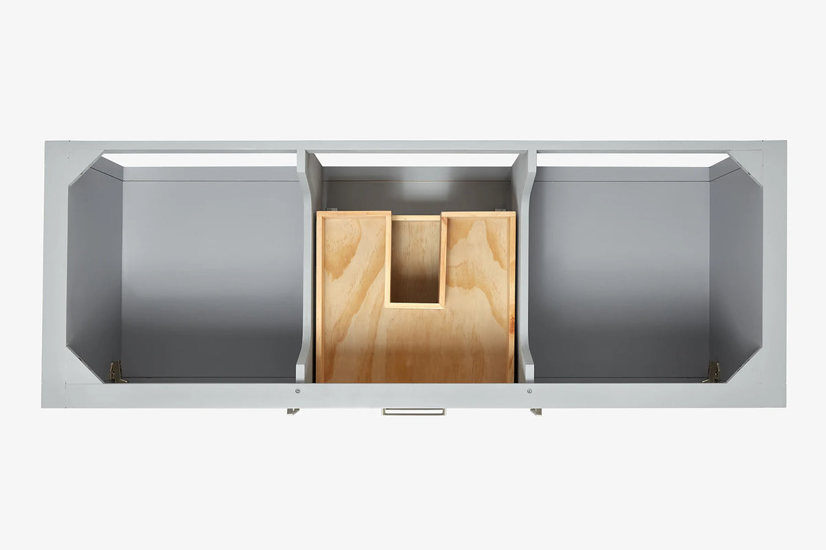 Ariel bayhill 60-61 in. oval sink vanity with (0.75,1.5)  countertop