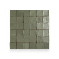 Revival Kale Ceramic Tile