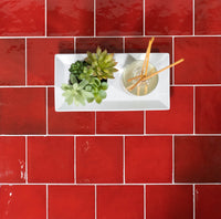 Country Red Ceramic Tile