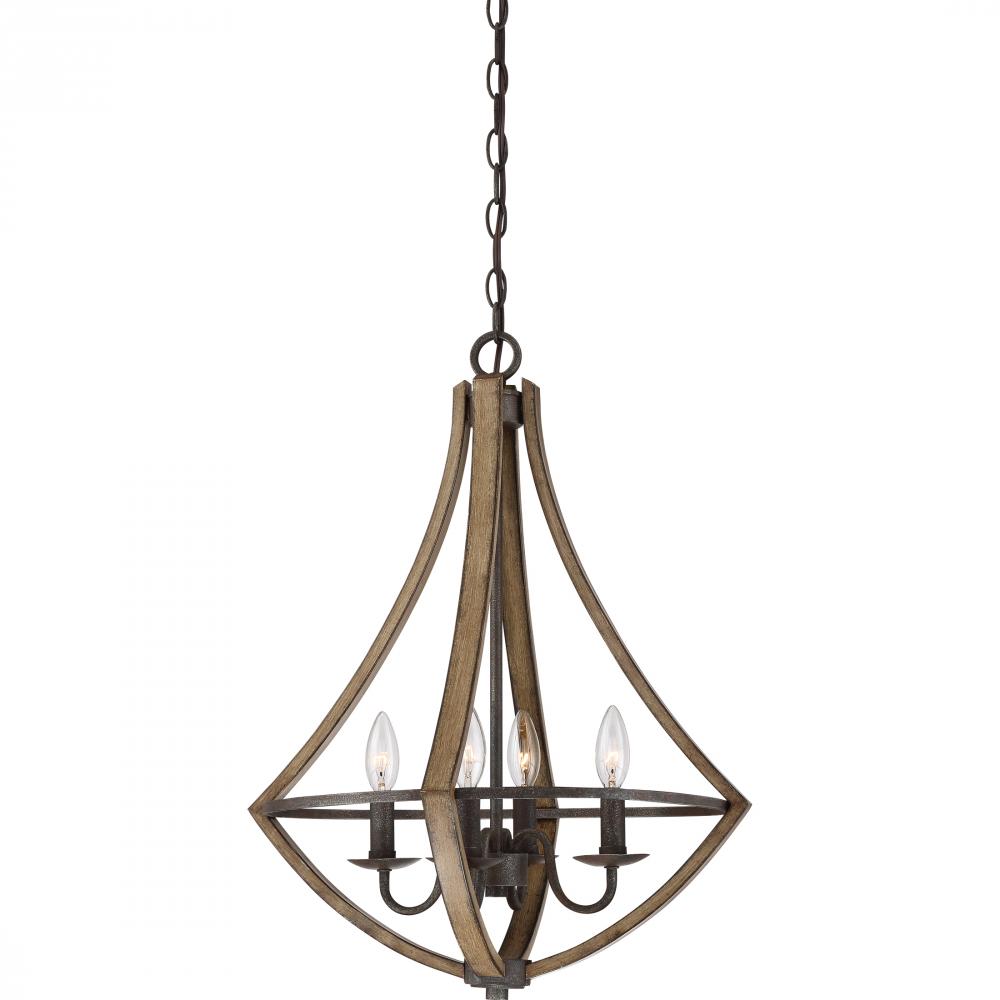 Chandeliers-Quoizel-SHR2818RK