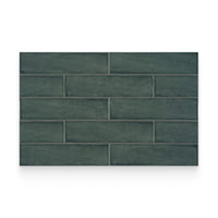 Watercolors Emerald Ceramic Tile