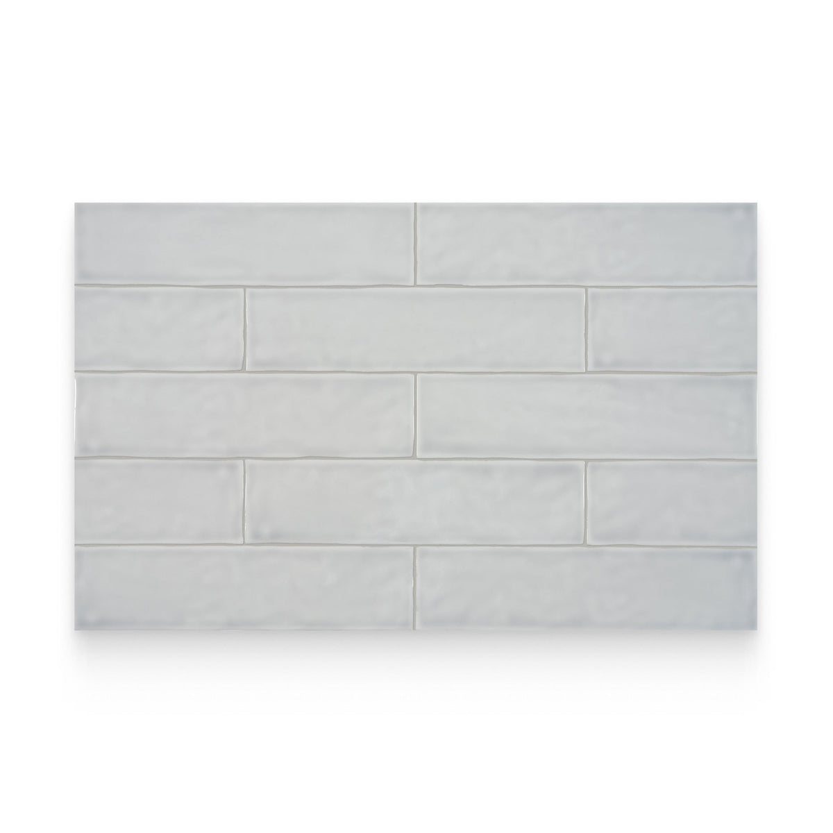 Watercolors Silver Ceramic Tile