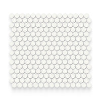 Essential Canvas White Porcelain Mosaic