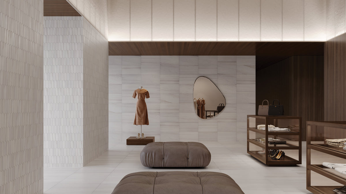Bianco Dolomite Calida Marble Tile