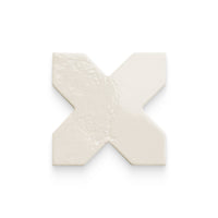 Star and Cross Snow Porcelain Tile
