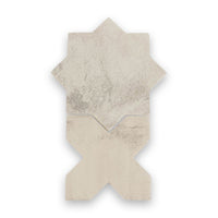 Star and Cross Dove Porcelain Tile