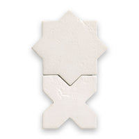 Star and Cross Glacier Porcelain Tile