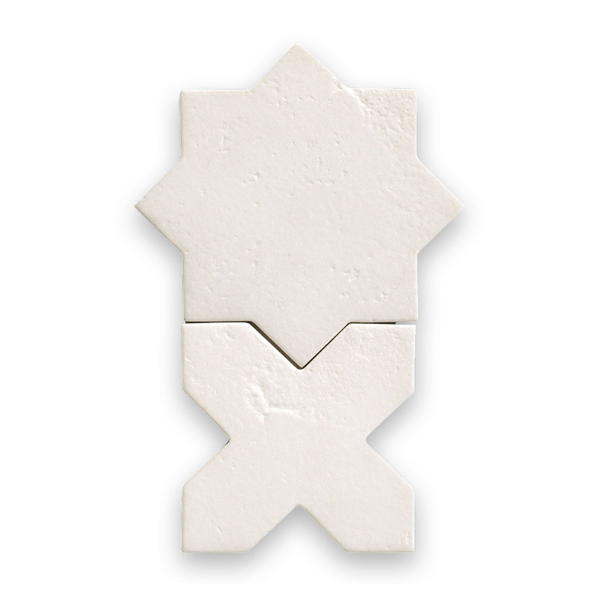 Star and Cross Glacier Porcelain Tile