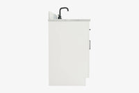 Ariel hepburn 30-31 in. oval sink vanity with 0.75 - 1.5 in. with countertop