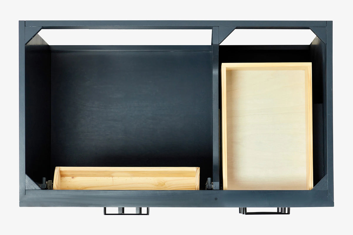 Ariel hepburn 36-37 in. left offset rectangle sink vanity with 0.75-1.5in. with countertop