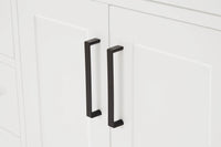 Ariel hepburn 36-37 in. right offset rectangle sink vanity with 0.75-1.5 in. with countertop