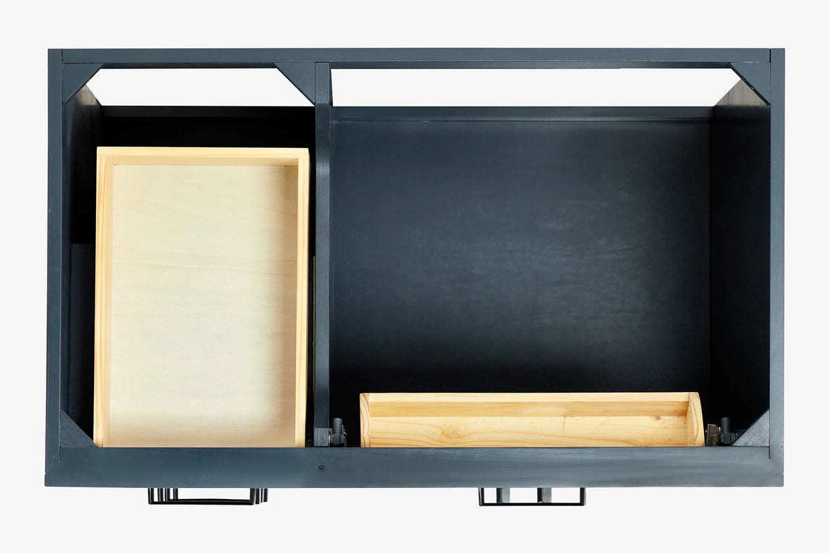 Ariel hepburn 36-37 in. right offset rectangle sink vanity with 0.75-1.5 in. with countertop