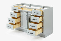 Ariel hepburn 48 inch single sink base cabinet