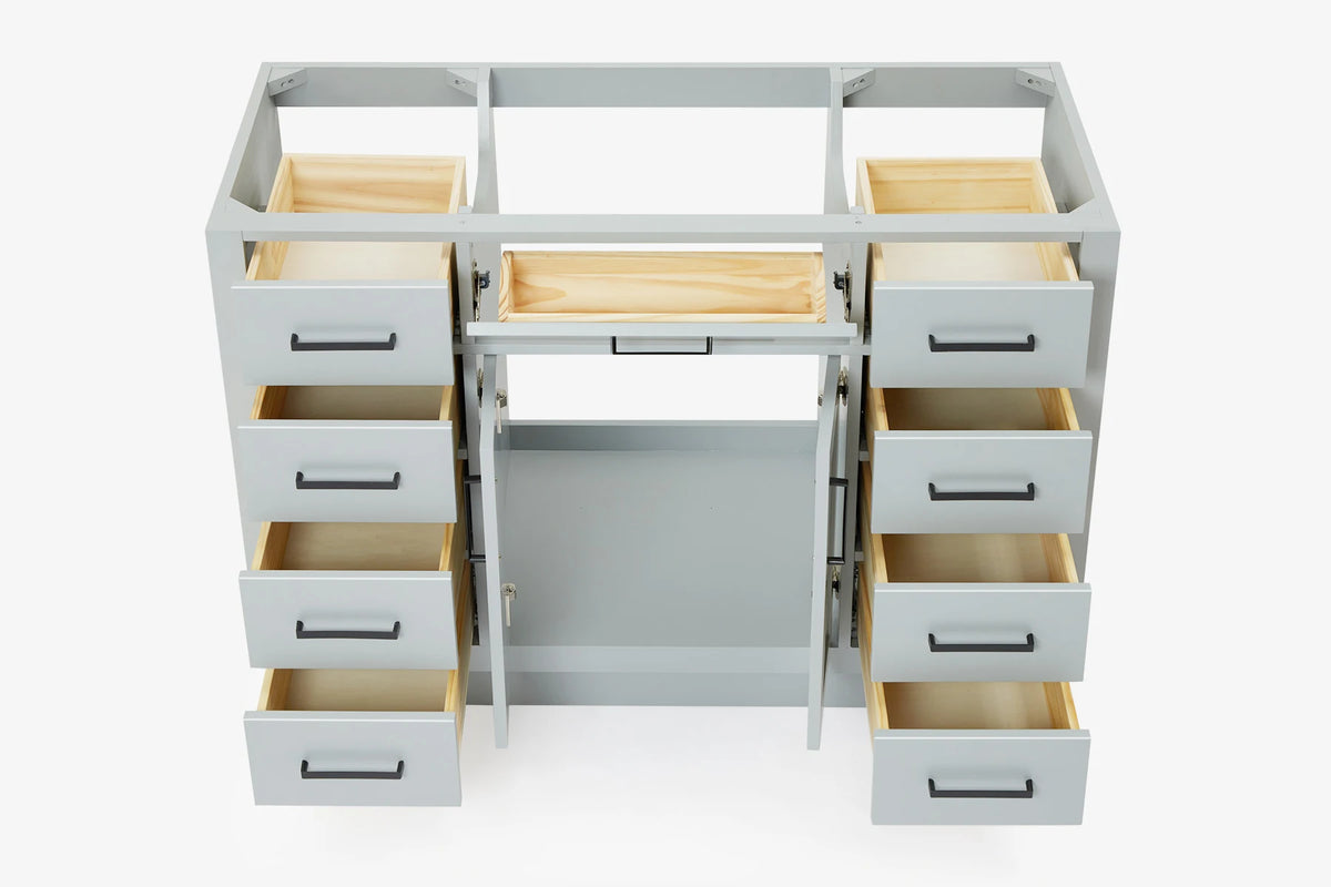 Ariel hepburn 48 inch single sink base cabinet