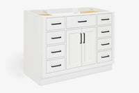 Ariel hepburn 48 inch single sink base cabinet