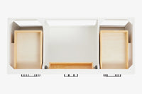 Ariel hepburn 48 inch single sink base cabinet