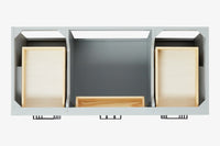Ariel hepburn 48-49 in. rectangle sink bathroom vanity with  countertop 0.75-1.5 edge