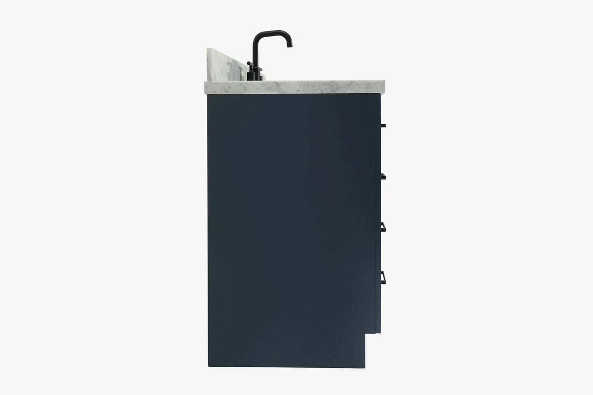 Ariel hepburn 48-49 in. rectangle sink bathroom vanity with  countertop 0.75-1.5 edge