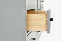 Ariel hepburn 66 inch single sink base cabinet in white