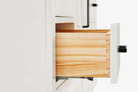 Ariel hepburn 66 inch single sink base cabinet in white