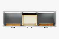 Ariel hepburn  71-72 in. double sink base cabinet