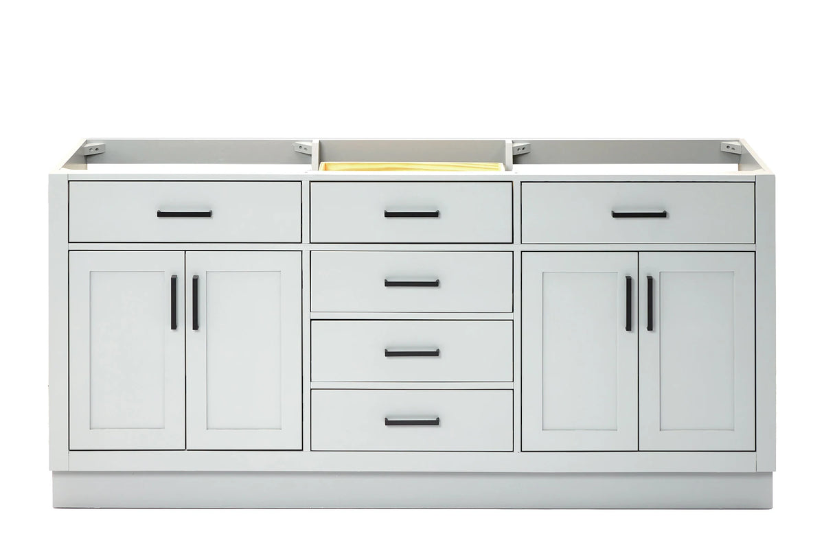 Ariel hepburn  71-72 in. double sink base cabinet
