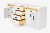 Ariel hepburn  71-72 in. double sink base cabinet