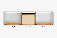 Ariel hepburn  71-72 in. double sink base cabinet