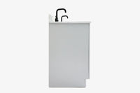 Ariel hepburn  71-73 in. double rectangle sink vanity with 0.75-1.5 in countertop