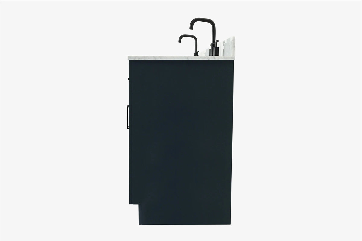 Ariel hepburn  71-73 in. double rectangle sink vanity with 0.75-1.5 in countertop