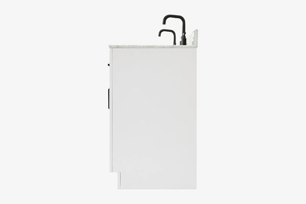 Ariel hepburn  71-73 in. double rectangle sink vanity with 0.75-1.5 in countertop