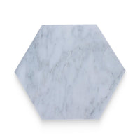 Bianco Bello Hexagon Marble Tile