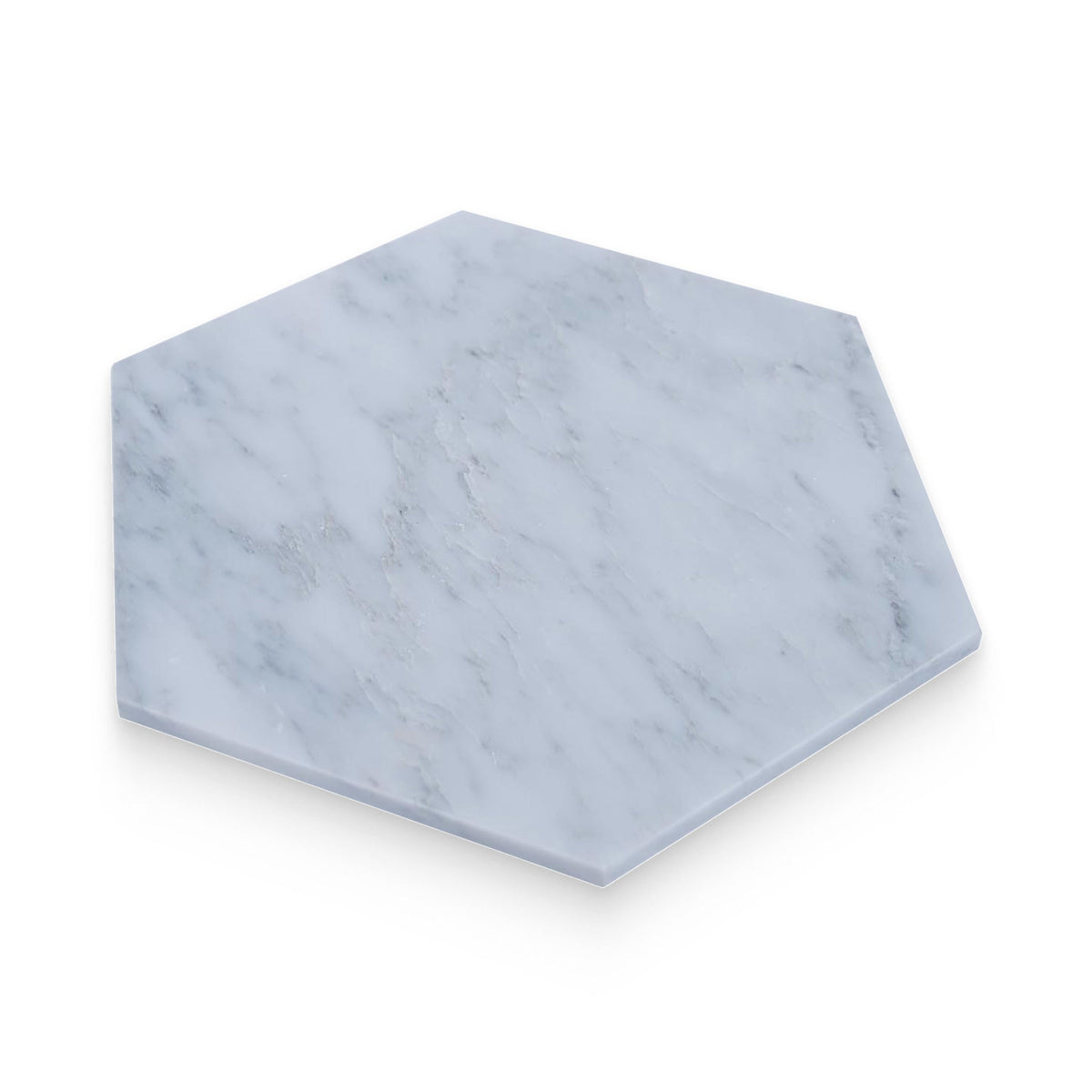 Bianco Bello Hexagon Marble Tile