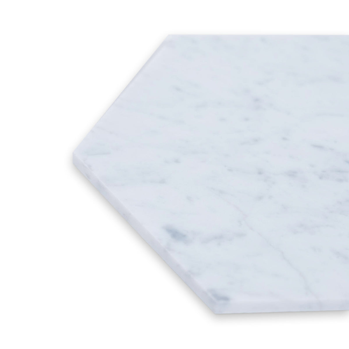 Carrara White Hexagon Marble Tile