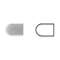 Carrara White Marble Trim