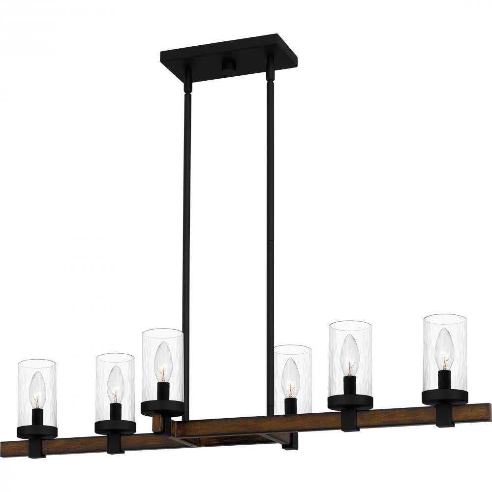 Chandeliers-Quoizel-TUT638MBK