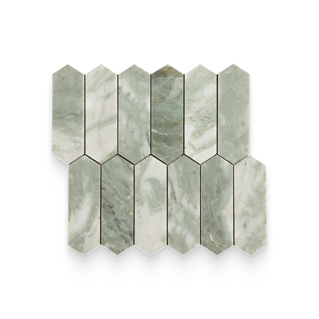 Verde Matcha Marble Mosaic