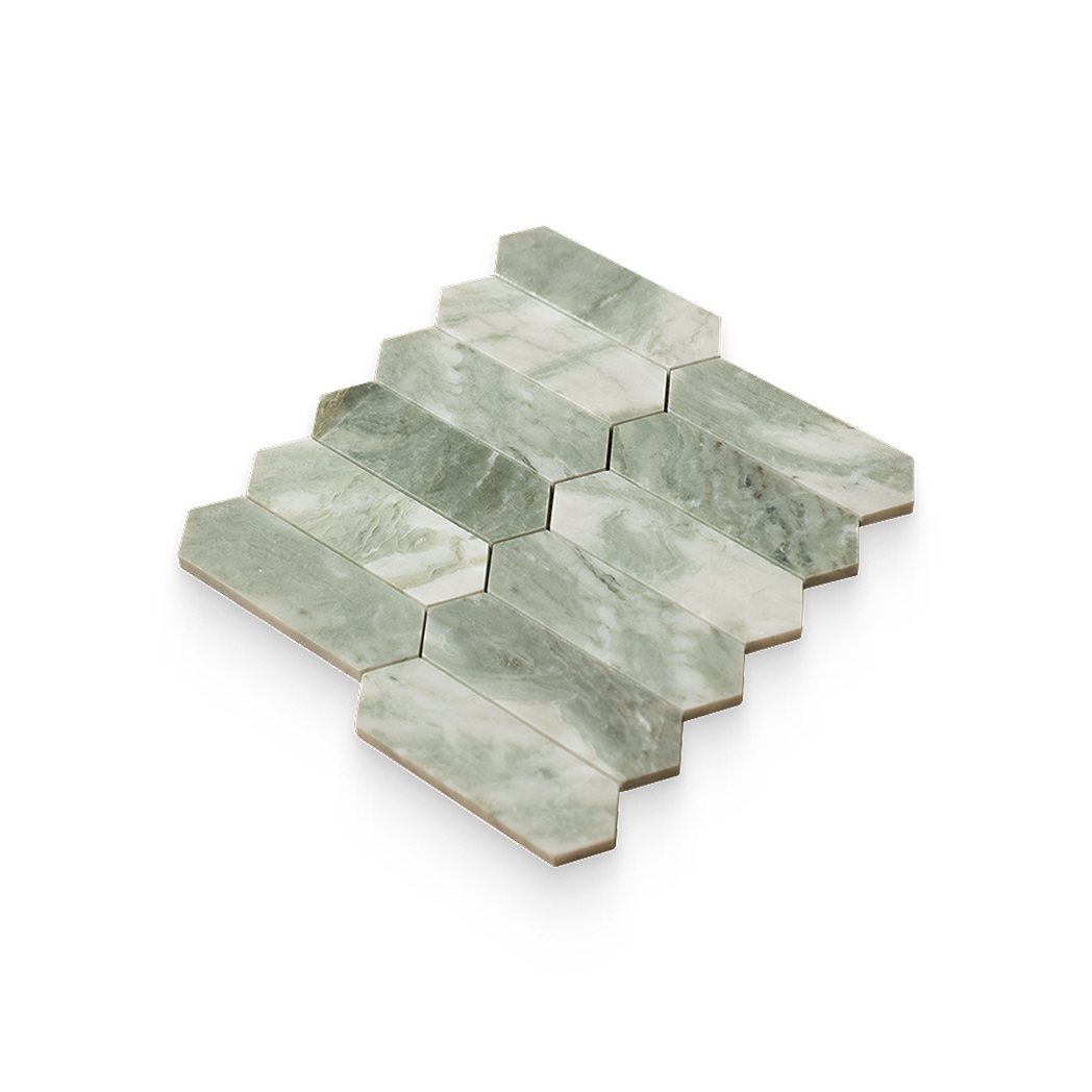 Verde Matcha Marble Mosaic