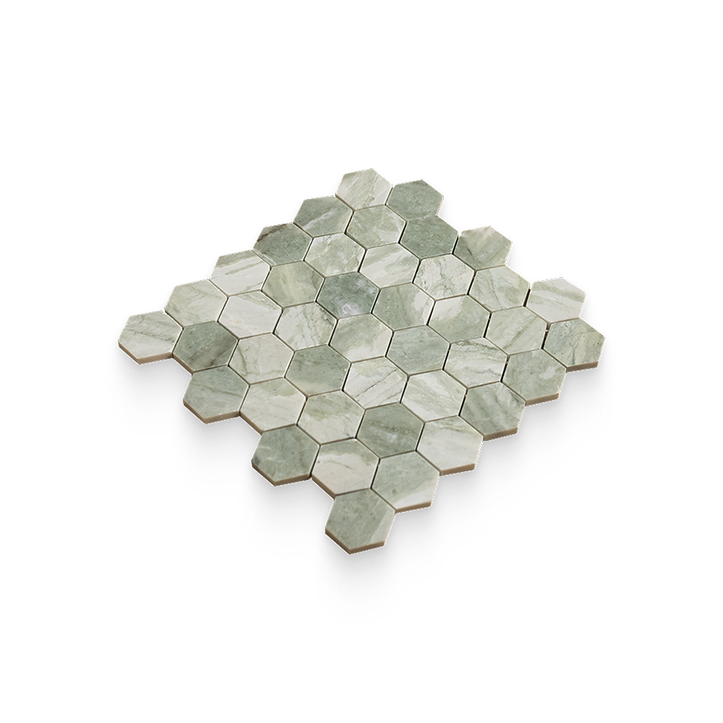 Verde Matcha Marble Mosaic