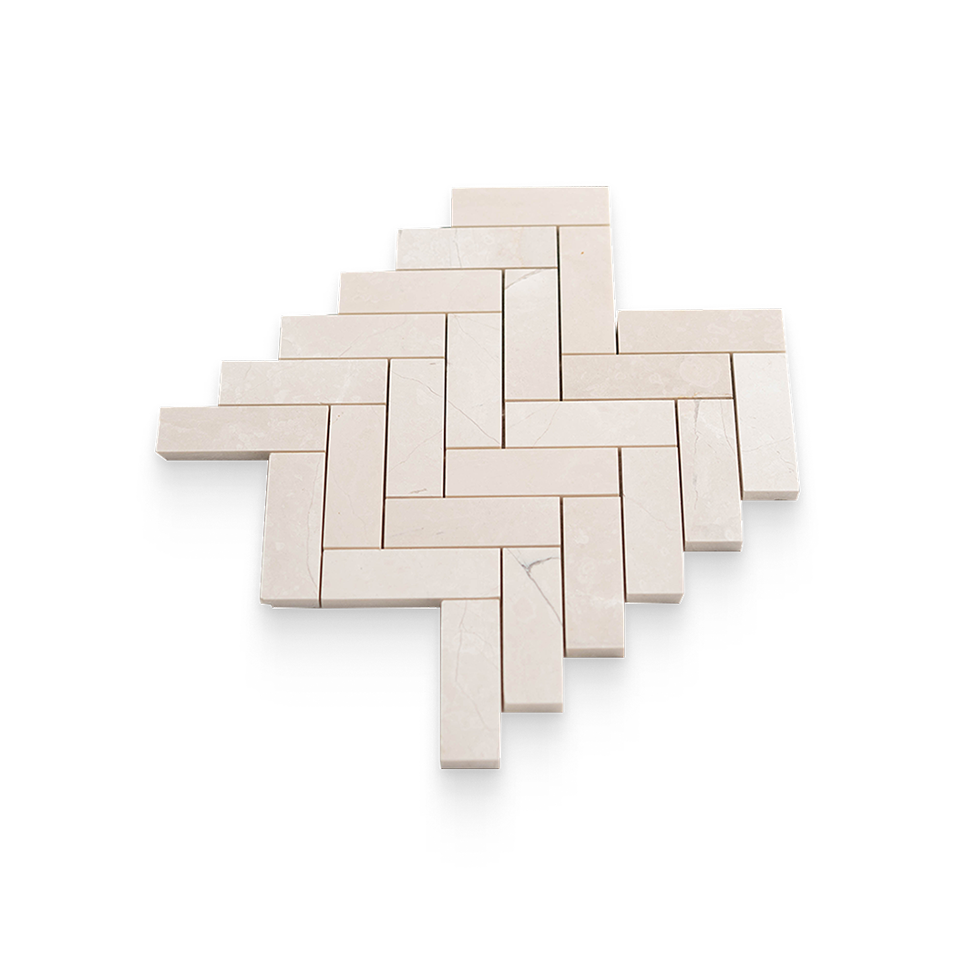 Vanilla Cream Marble Mosaic